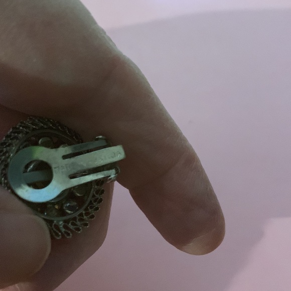 Made in Austria single vintage earring - Picture 5 of 5